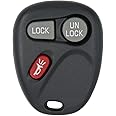 Keyless2Go Replacement for Keyless Entry Car Key Fob Vehicles That Use 3 Button KOBLEAR1XT 15042968 Remote, Self-programming