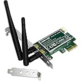 LTERIVER Wireless-AC Dual Band 1200Mbps PCIE Wi-Fi Adapter for Windows 7 (32/64bit) and Windows 8.x, 10, 11 64bit Desktop PCs