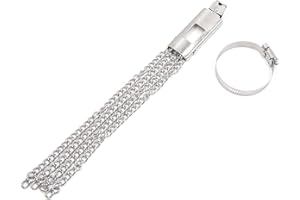 uxcell Car Anti Static Strap Earth Belt Ground Wire w Adjustable Ring for Car Vehicle Truck SUV 33cm