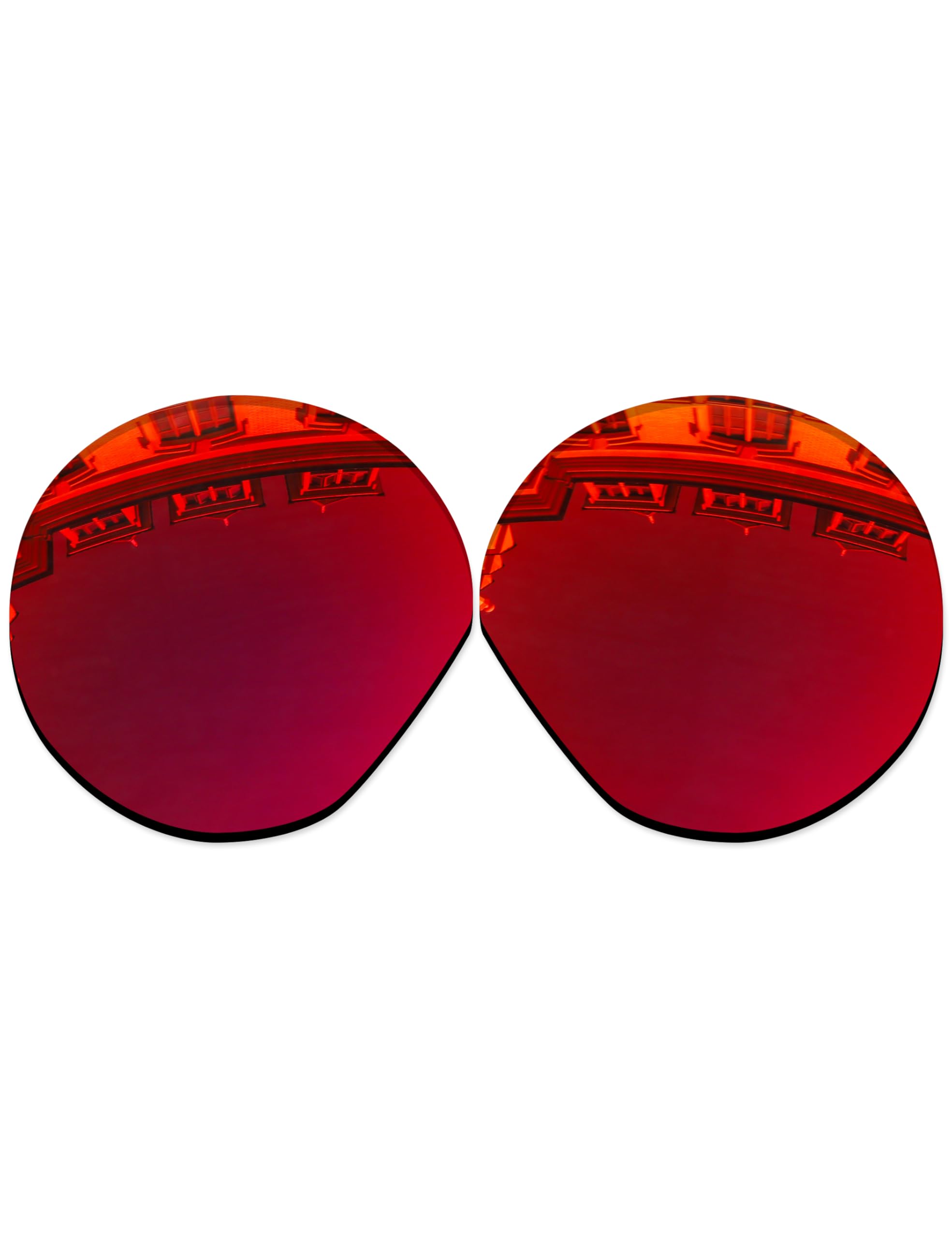 Photo 1 of Vonxyz Lenses Replacement for Oakley HSTN OO9464 52mm/HSTN Asian Fit 009464A/HSTN 009242 /HSTN 009242A Sunglass - Ruby MirrorCoat Polarized
