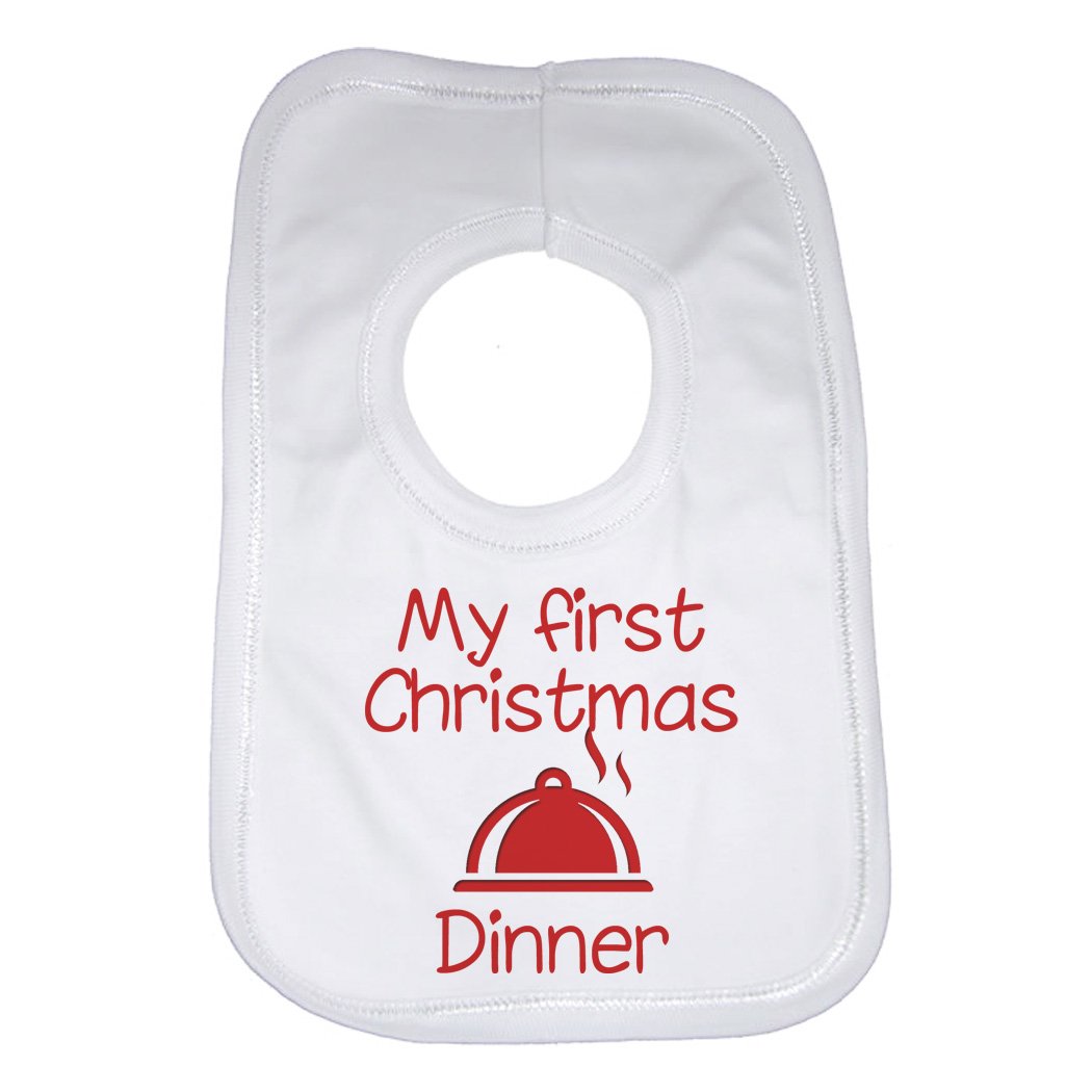 first christmas dinner bib