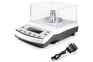 GPJYYDS Lab Scale 500g x 0.001g Accuracy High Precision Electronic Analytical Balance Laboratory Precision Scale Digital .001 Gram Balance Scale Scientific Milligram Scale