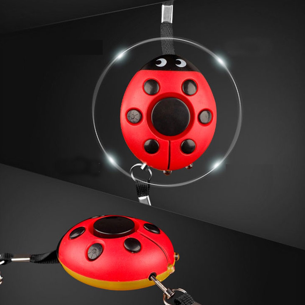 Emergency Personal Alarm Keychain Self Defense for Elderly Kids Women Adventurer Night Workers Pack of 3