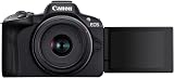 Canon EOS R50 Mirrorless Camera + RF-S 18-45mm + RF-S 55-210mm Kit view 3