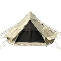 DANCHEL OUTDOOR B2 6-8 Person Portable 4 Season Yurt Tent with Sealed Stove  Jack for Camping, Large Glamping Tent 300D Bell Tent Teepee Tent for Adults  41lbs, 5x5x2.8m : Amazon.ca: Sports u0026