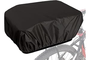 VAOLOAV Rain Cover Bicycle Bag Rear Bicycle Basket Cover Waterproof Rain Cover Bicycle Basket Rain Cover Bicycle Bag 35L Wate