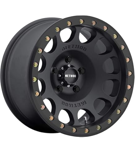 Amazon.com: Method Race Wheels 105 Beadlock Matte Black 17x8.5