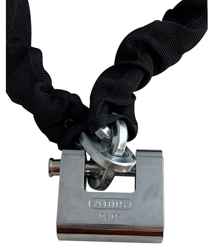 Amazon.com : Abus Steel-O-Chain 880 Bicycle Lock (7mm x 3.58-Feet