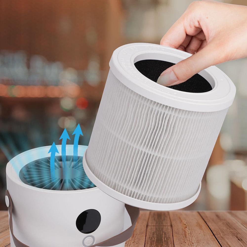 Proton Pure Portable HEPA Replacement Filter with True HEPA Air Filtration Technology, Proton Pure Air Purifiers for Home Air Purifier Filter Replacement