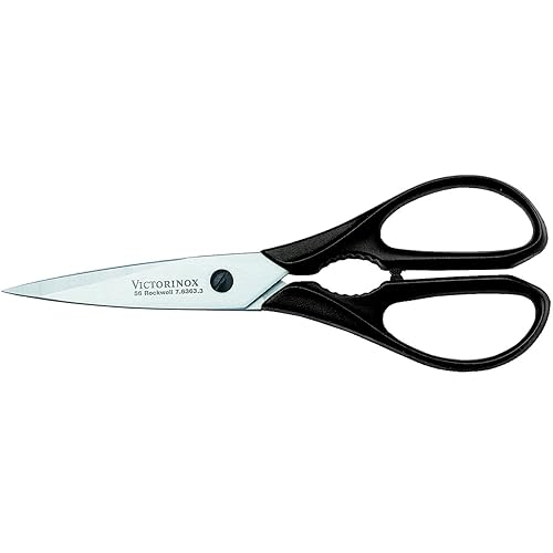 Victorinox Black Handled Kitchen Scissors Amazon.co.uk Kitchen & Home