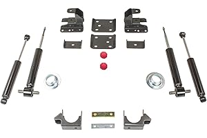 MaxTrac K331335S Lowering Kit 3 in. Front Drop 5 in. Rear Drop Incl. Front Adjustable Lowering Strut Rear Adjustable Flip Kit