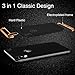 iPhone X Case, TORRAS [Lock Series] 3 in 1 Hybrid Hard Plastic Case Ultra Thin and Slim Anti-scratch Matte Finish Cover Case for Apple iPhone X - Black