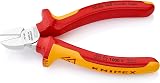 Knipex Diagonal Cutter 140 mm Chrome-Plated Insulated VDE 70 06 140 view 3