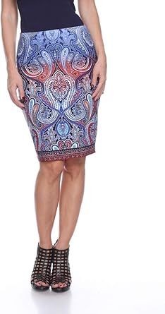 white pencil skirt amazon