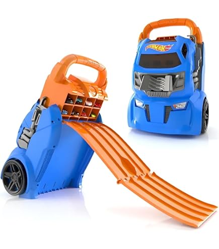 Piste De Course Flexible Enroulable – 390 X 8 Cm – Avec 12 Ventouses Et 4 Connecteurs – Pour Voitures Miniatures – Usage Intérieur Et Extérieur