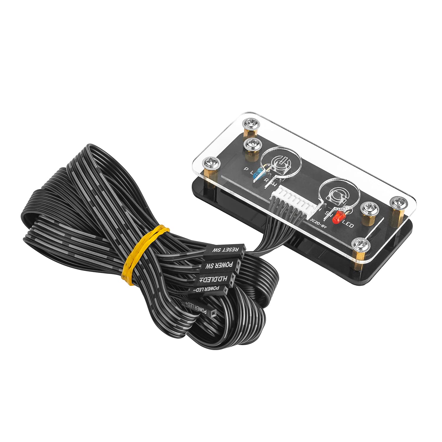 Photo 1 of OwlTree Desktop Computer Power Button - External PC Case Motherboard Switch - On/Off Power Supply Button