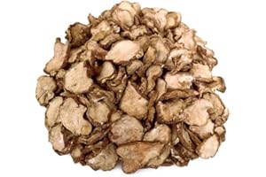 Sinsunherb Korean Dried Jerusalem Artichoke Slice | 300g | 1 Pack, 100% Natural Pure Tea Ingredient, High Nourishing Food, 돼지감자