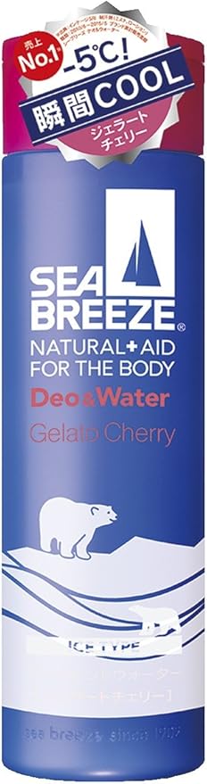 Amazon シーブリーズ デオ ウォーター アイスタイプ ジェラートチェリーの香り 160ml 医薬部外品 Seabreeze シーブリーズ デオドラント 制汗剤 通販