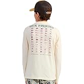 HUK Boys Long Sleeve Graphic Tee, Soft, Comfortable T-Shirt with Fun Fishing Designs for Everyday Wear