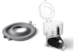 MITCHENIFY 3D Printed Dust Bin Lid with Gasket Replacement Parts Fit for Tineco Cordless Vacuum Cleaner S11, A11, Canister Accessories for Tineco Stick Vacuum