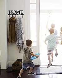WIPHANY Metal Key Holder Hooks Organizer Rack