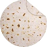 Jorbest Burritos Blanket, Tortilla Blanket for Adults and Kids, Double Sided Funny Food Throw Blanket for Everyone, Novelty G