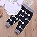 SWNONE 3pcs/Set Newborn Baby Boys Little Brother Long Sleeve Romper Bodysuits+Arrow Long Pants Hat Outfits Clothes (0-6 Months)