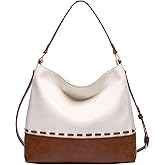Marvolia Hobo Bags for Women Vegan Leather Shoulder Purses and Handbags Top Handle Handbags with Adjustable Shoulder Strap