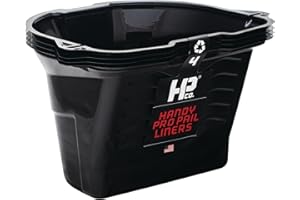 HANDY PAINT PAIL Bercom 3220-CC Handy Pro Pail Liners - Pack of 48