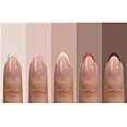 150pcs Skin Tones Press on Nails for Women, Dsixnails 5 Styles Almond Soft French Tip Press on Nails, Short Gel Nail Tips, Acrylic Pre-French Gel Nail Tips, Fake Nails for Nail Art DIY