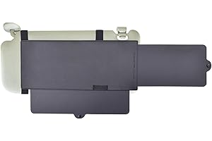 Car Visor Sunshade Extender TFY Anti-Glare Sun Visor Extender Window Sunshade and UV Rays Blocker, 1 Piece (Black)