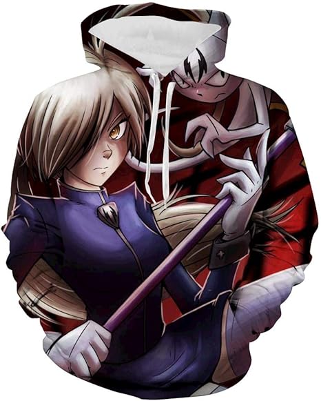 Amazon Co Jp Woman Pocket Hoodie フード付き パーカー レディース Grim Girl 冷たい女の子 春秋冬 長袖 トップス ヒップホップ風3dプリント 裏起毛 カジュアル おしゃれ アウター ホーム キッチン