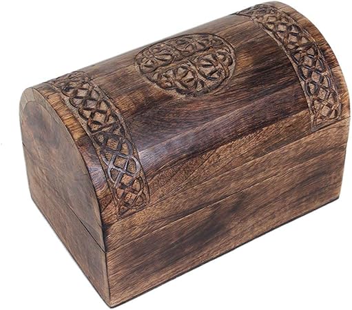 Artisan Of India AOI-Celtic-Box - Caja de almacenaje (9 x 6 cm): Amazon.es: Hogar