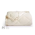 Home Fashion Designs Romana Collection Luxury Goose Down Alternative Quilted Blanket By Brand (Full/Queen, Ivory)