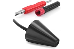 DaisyInner Auto EVAP Service Port Adapter Kit and Smoke Machine Cone Leak Detector for Automotive Exhaust and Intake Diagnostics