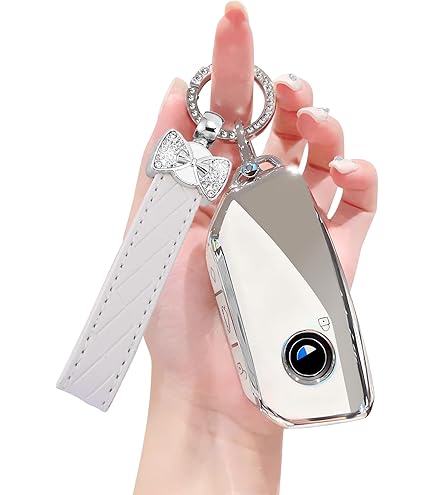 EASYANT Leather New Key Fob Cover For 2023 BMW I7 X7 Xi 7 Series - View #12