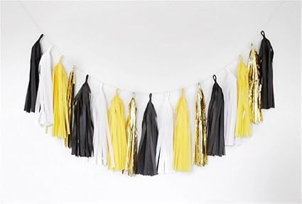 Yellow tassel garland Clearance