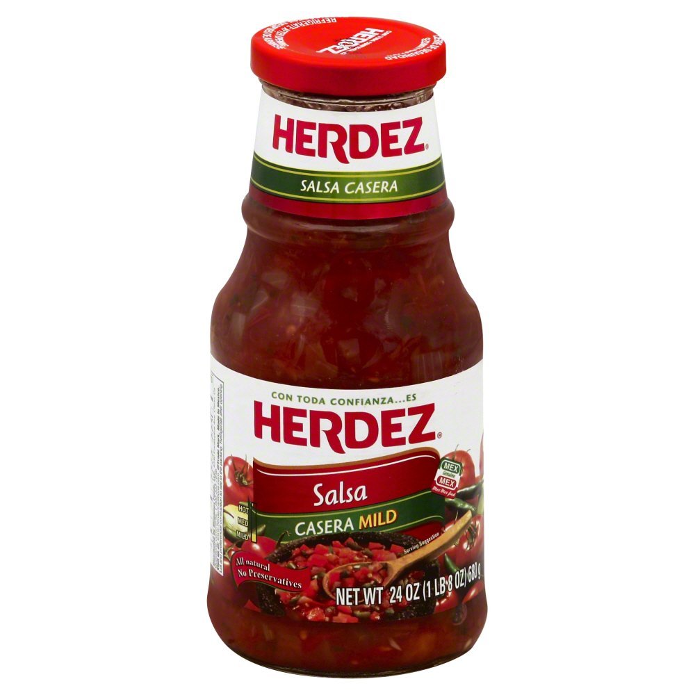 Herdez Traditional Salsa Casera, Mild, 24Ounce (Pack of 12)