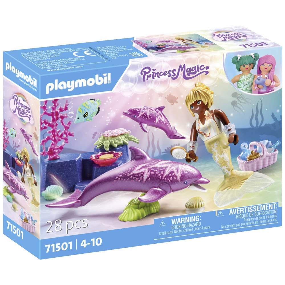 Playmobil Mermaid with Dolphins — image 1