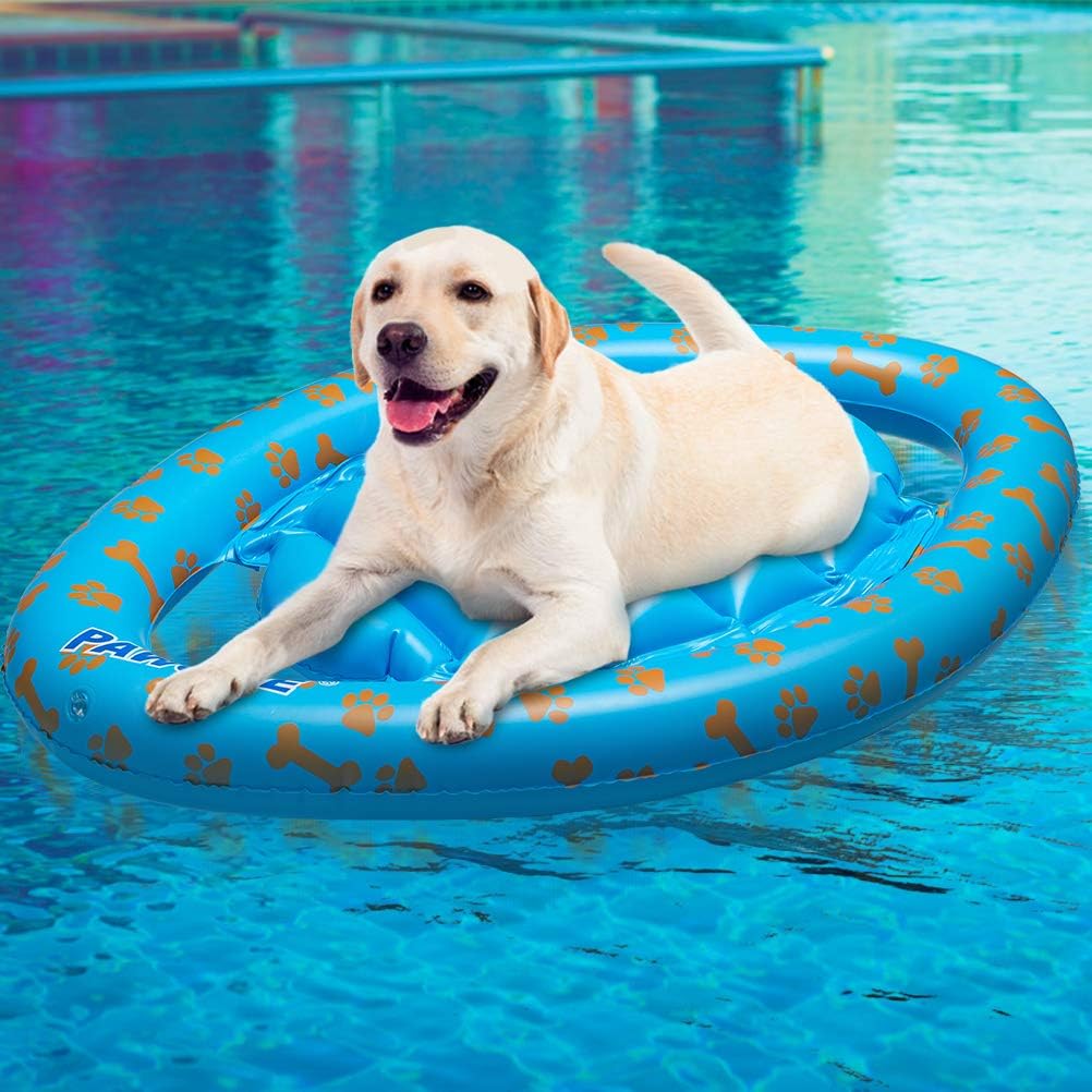 inflatable dog pool float