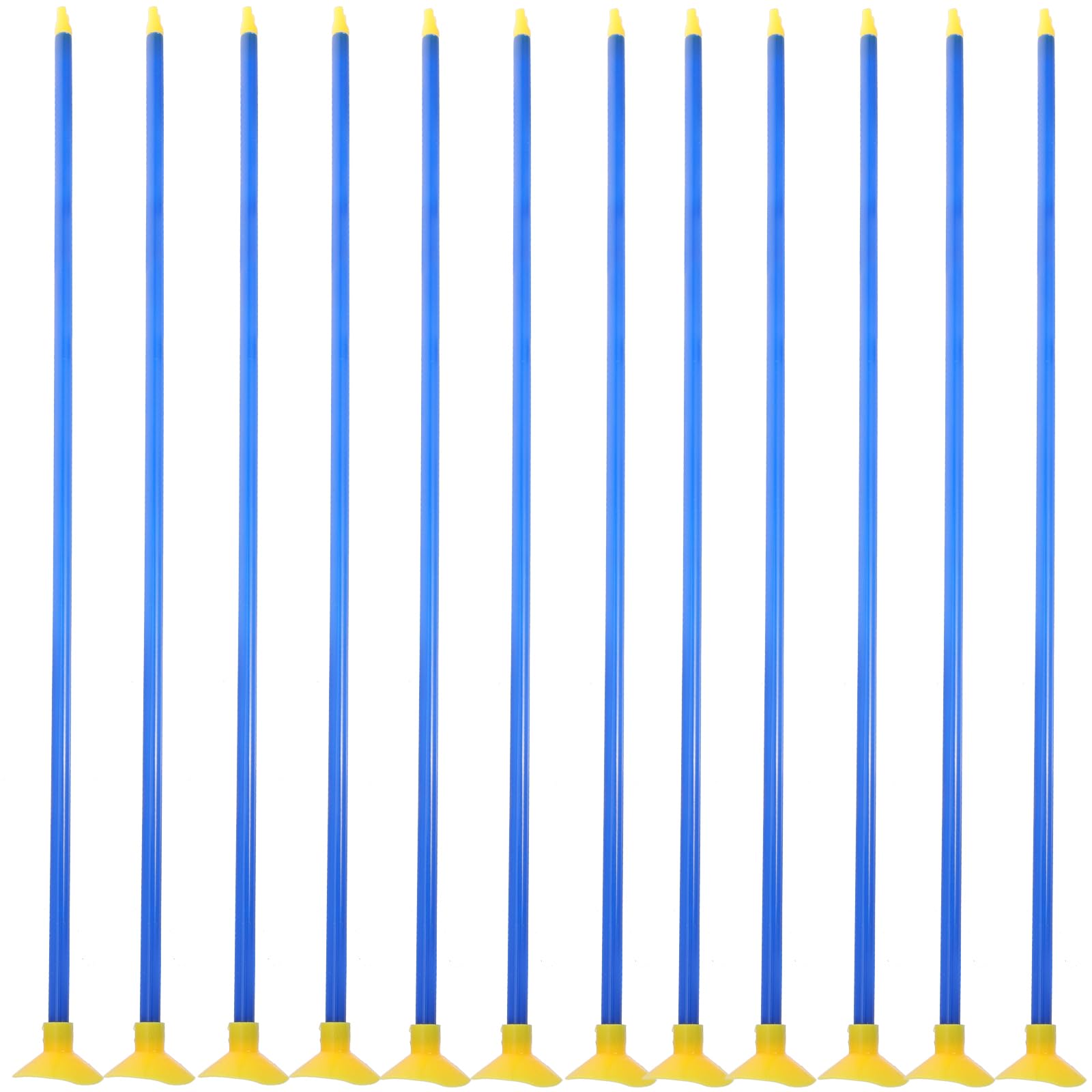 Gadpiparty 12 Pcs Replacement Suction Cup Arrows Toy, Archery Replacement Arrows, Replacement Play Arrows, with Rubber Tip Outdoor Indoor Sports for Boys Girls