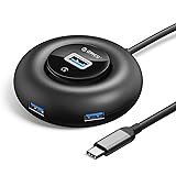 Multi Port USB Splitter, 4 Port USB 3.0 Hub, ORICO