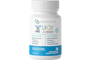 UROX Junior Natural Bladder Control - Nocturnal Enuresis or Bedwetting Supplements. supports bladder control, Reduces urinary