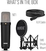 RØDE NT1 Signature Series Large Diaphragm Condenser Mic with Shock Mount view 9