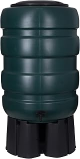 STORM TRADING GROUP 250L Water Butt XL with Stand Tap Garden Rain Barrel view 5