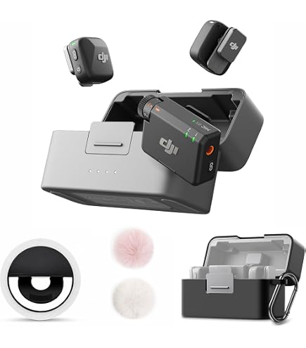 Amazon.com: DJI Mic Mini Wireless Microphone (2 TX + 1 RX +
