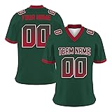 Evcku Custom Football Jersey Personlized