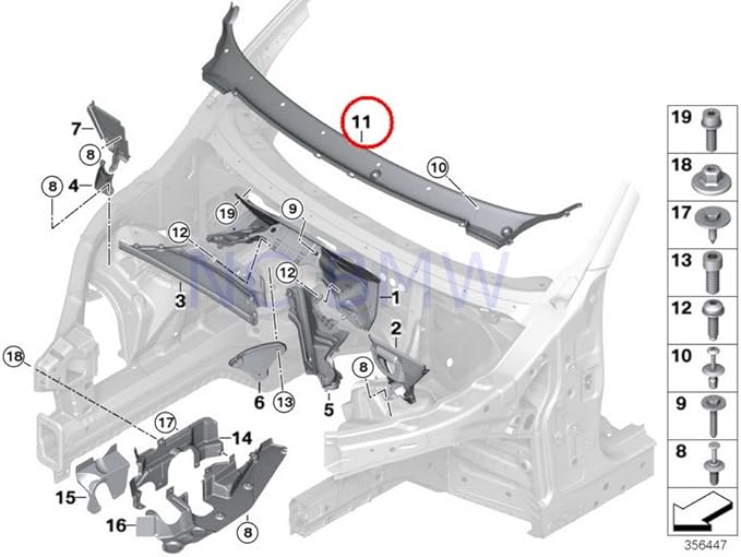 BMW Genuine Windshield Cover Automotive