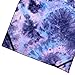 Lmeison Beach Lounge Chair Cover, Chaise Lounge Towel Cover with Storage Pockets for Pool, Sun Lounger, Hotel, Vacation, Holidays Sunbathing, Tie Dye Purple 82.5¡¯¡¯x29.5¡¯¡¯ (Purple-2pcs)