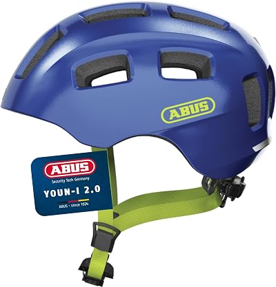 ABUS Youn-I 2.0 Bike Helmet with Light for Kids Teens Unisex